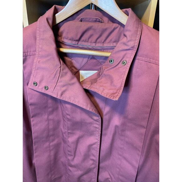 Mulberry Street Womens Quilted Mauve Jacket Size L - Picture 7 of 14